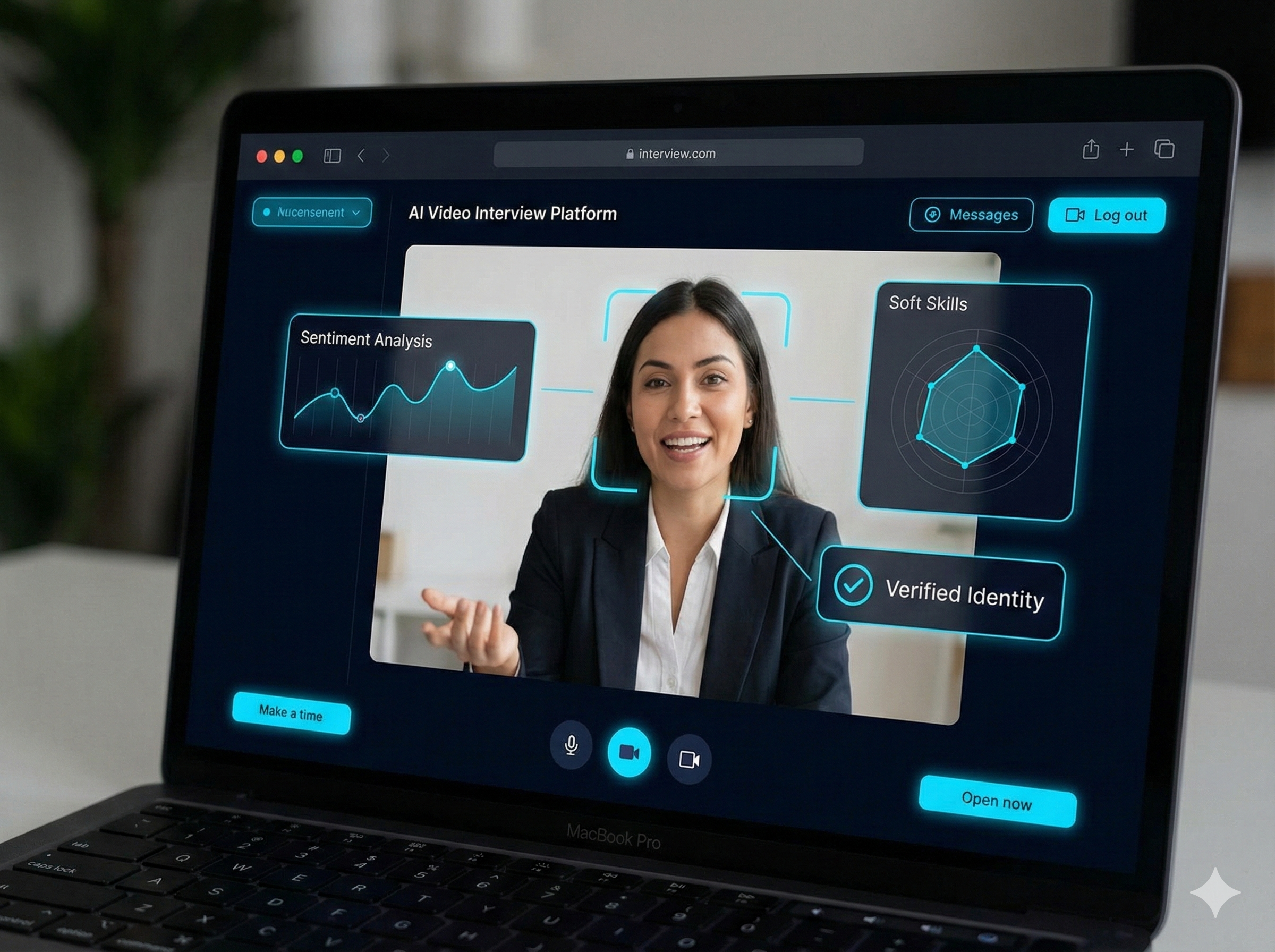 AI Screening Interface