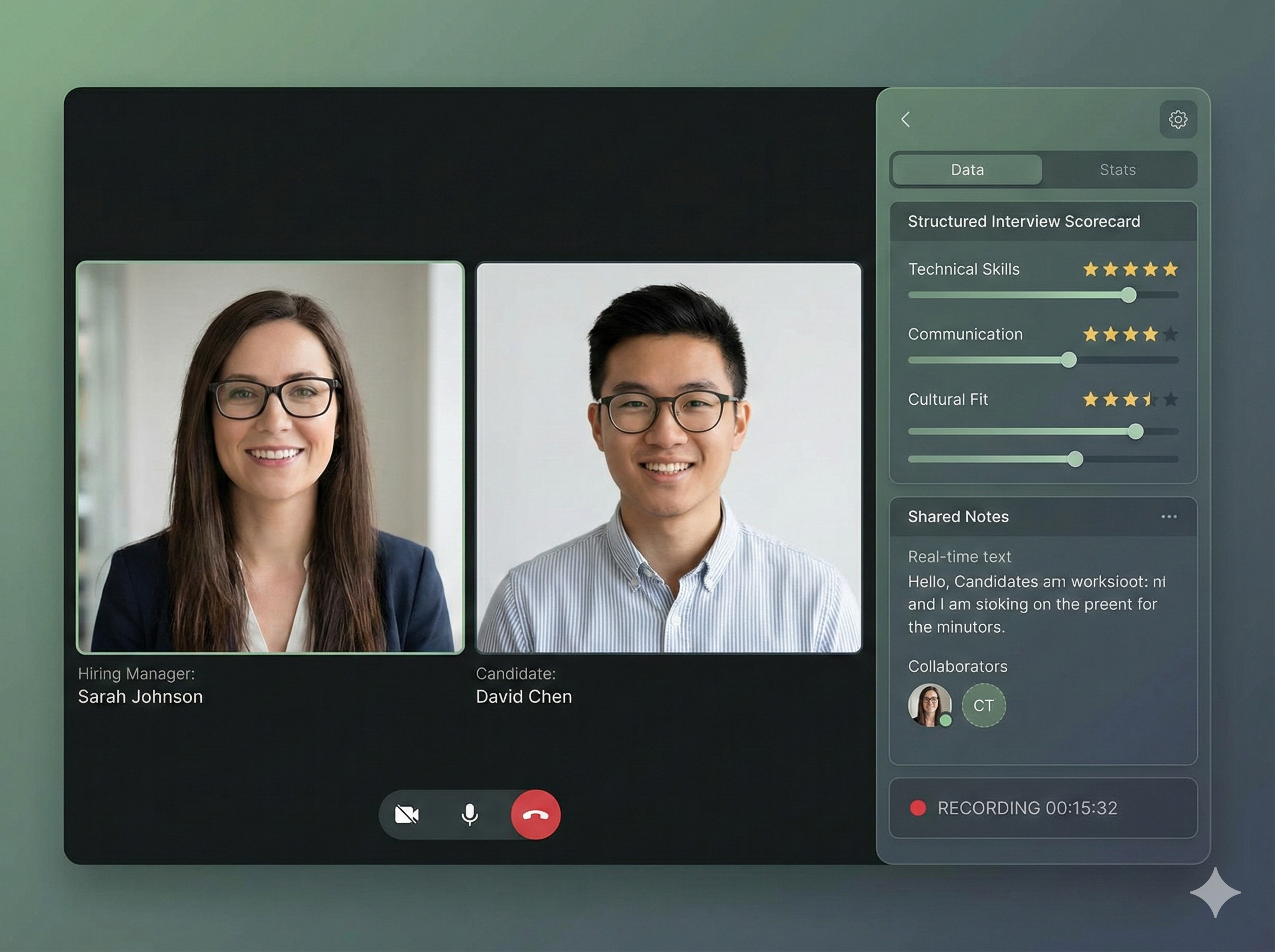 Live panel interview